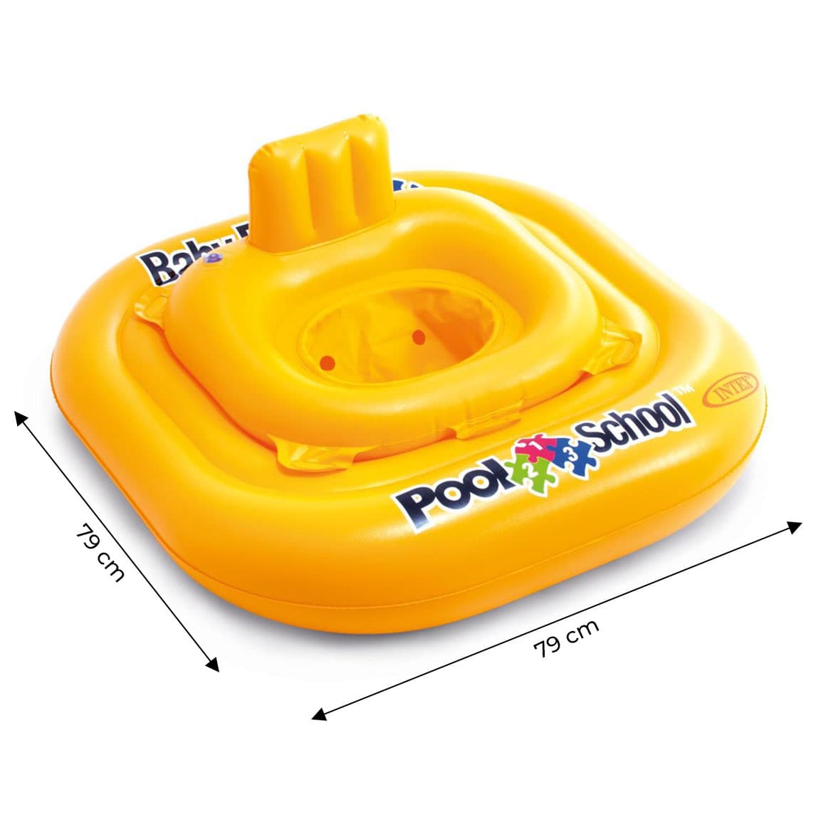 Koło do Nauki Pływania Fotelik Oparcie INTEX 56587