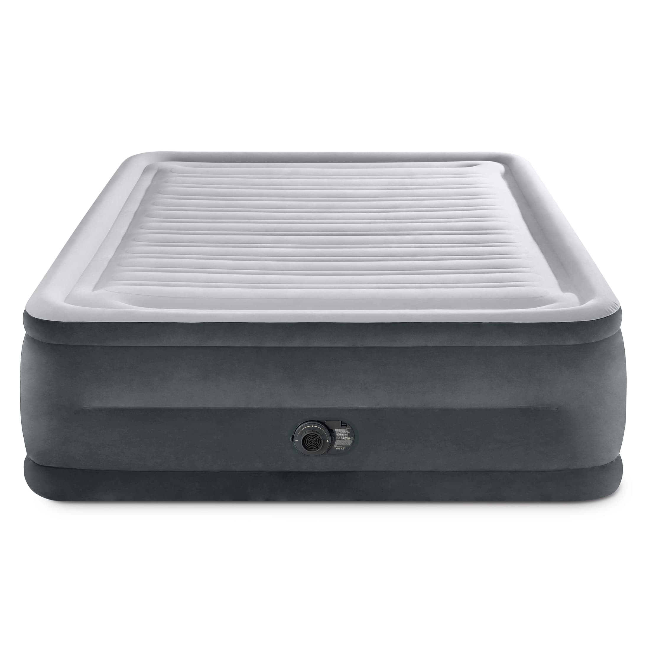Materac łóżko do spania dwuosobowy z pompką automatyczną 203x152 cm INTEX 64418ND