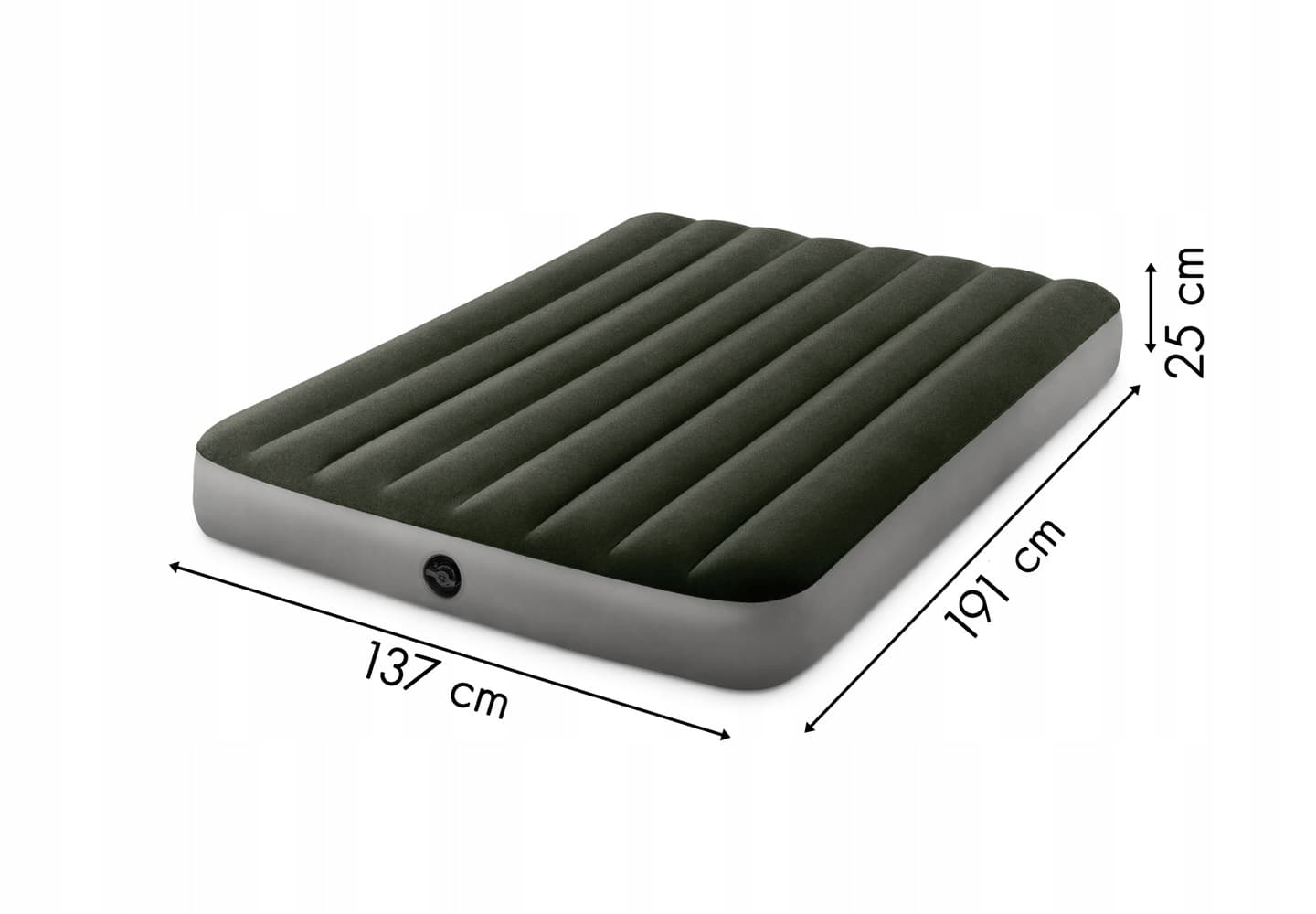Materac dmuchany z pompką łóżko dwuosobowy INTEX 64778