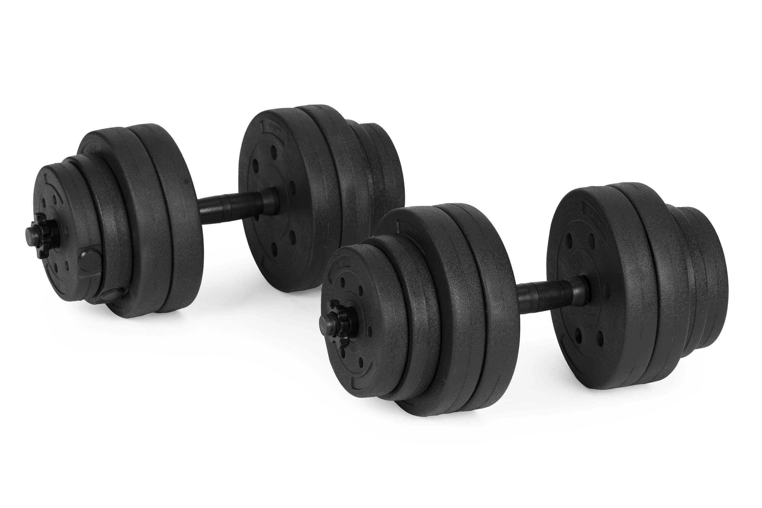 Hantle regulowane 2x10 kg zestaw do ćwiczeń 20 kg