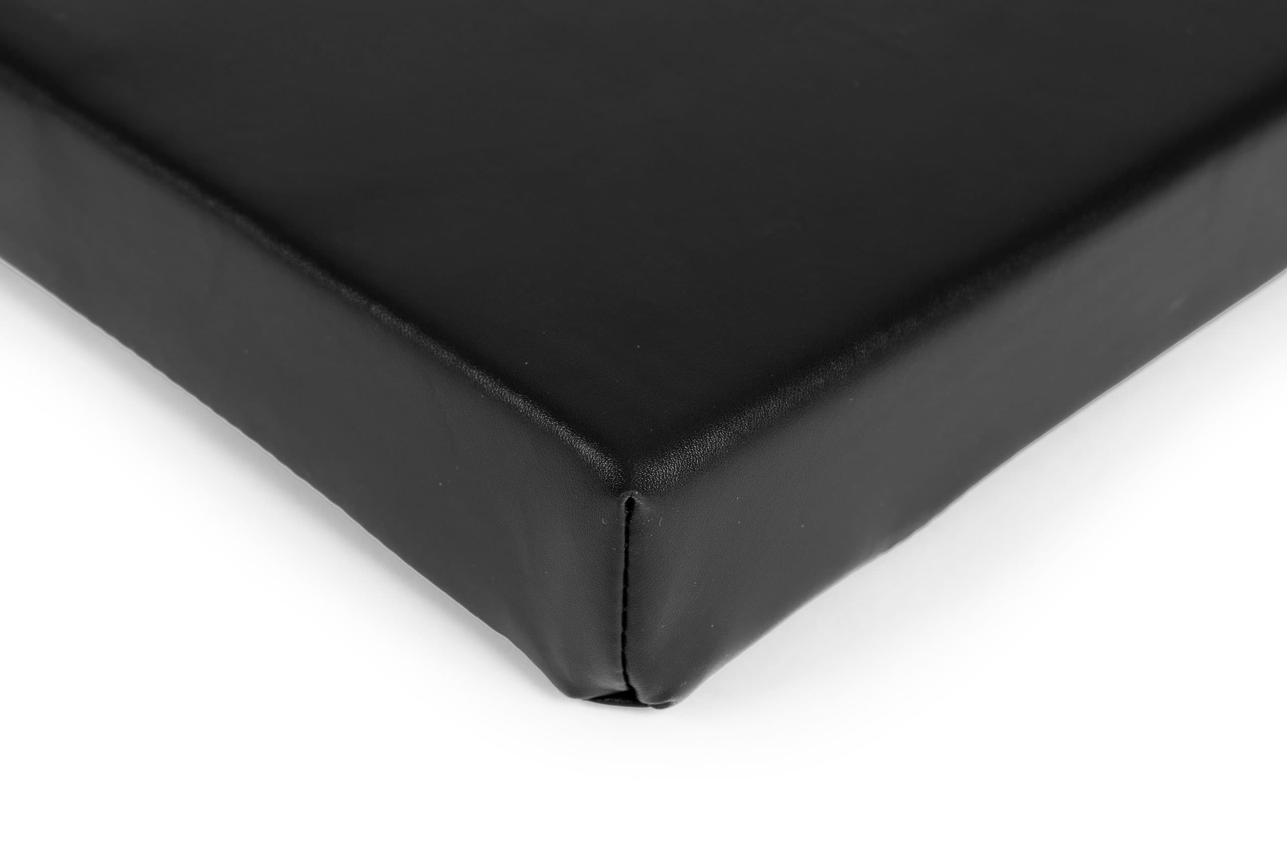 Materac gimnastyczny czarny do ćwiczeń fitness 182x60 cm