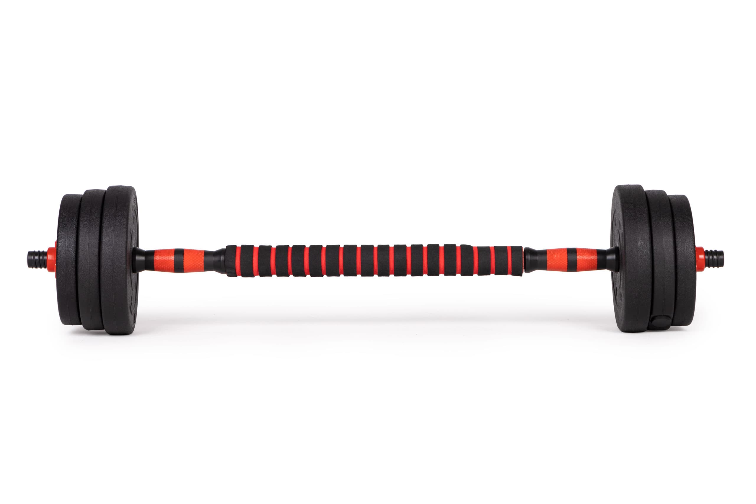 Hantle regulowane 2x15 kg sztanga zestaw 30 kg gryf