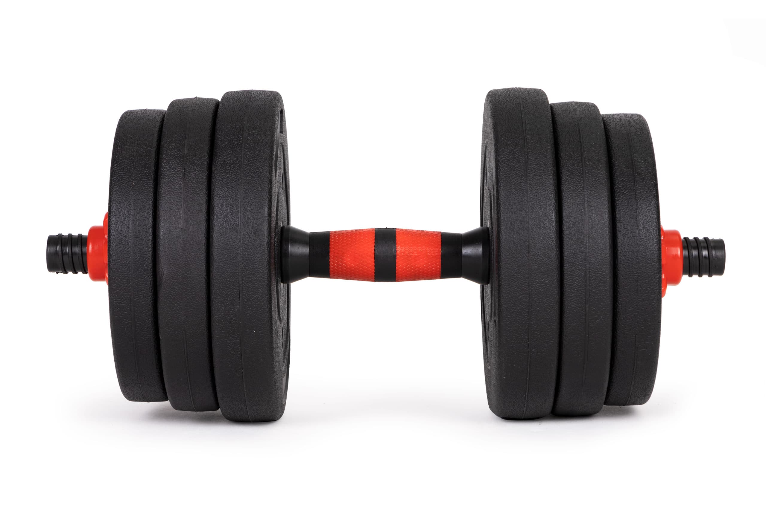 Hantle regulowane 2x15 kg sztanga zestaw 30 kg gryf