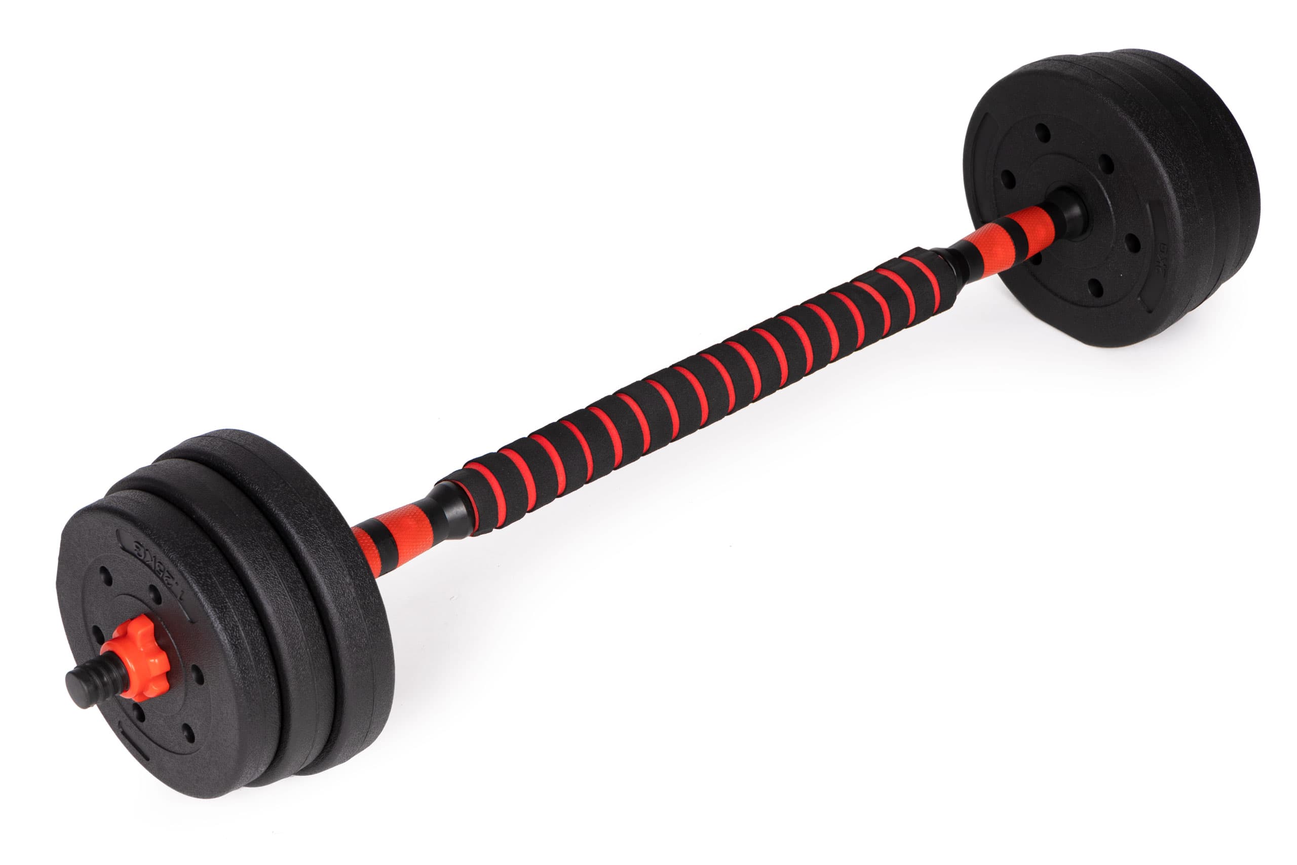 Hantle regulowane 2x20 kg sztanga zestaw 40 kg gryf