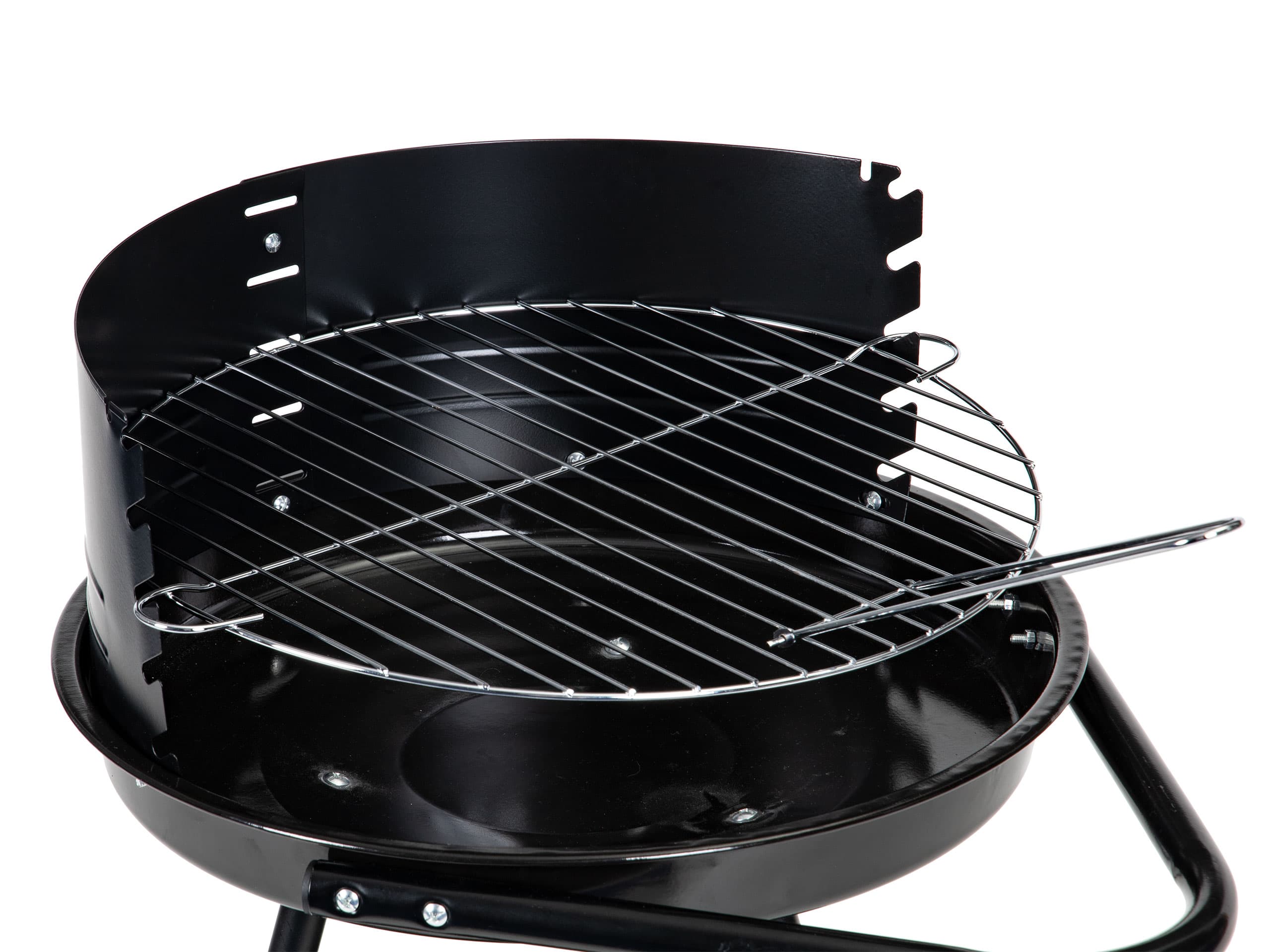 Grill ogrodowy okrągły ruszt z regulacją wysokości rusztu MultiGarden