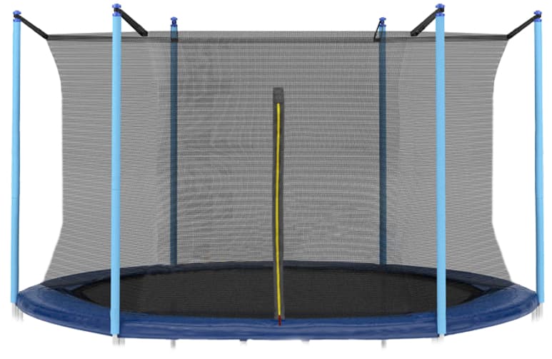 Siatka ochronna wewnętrzna na trampolinę 10 ft 6 słupków 305 cm