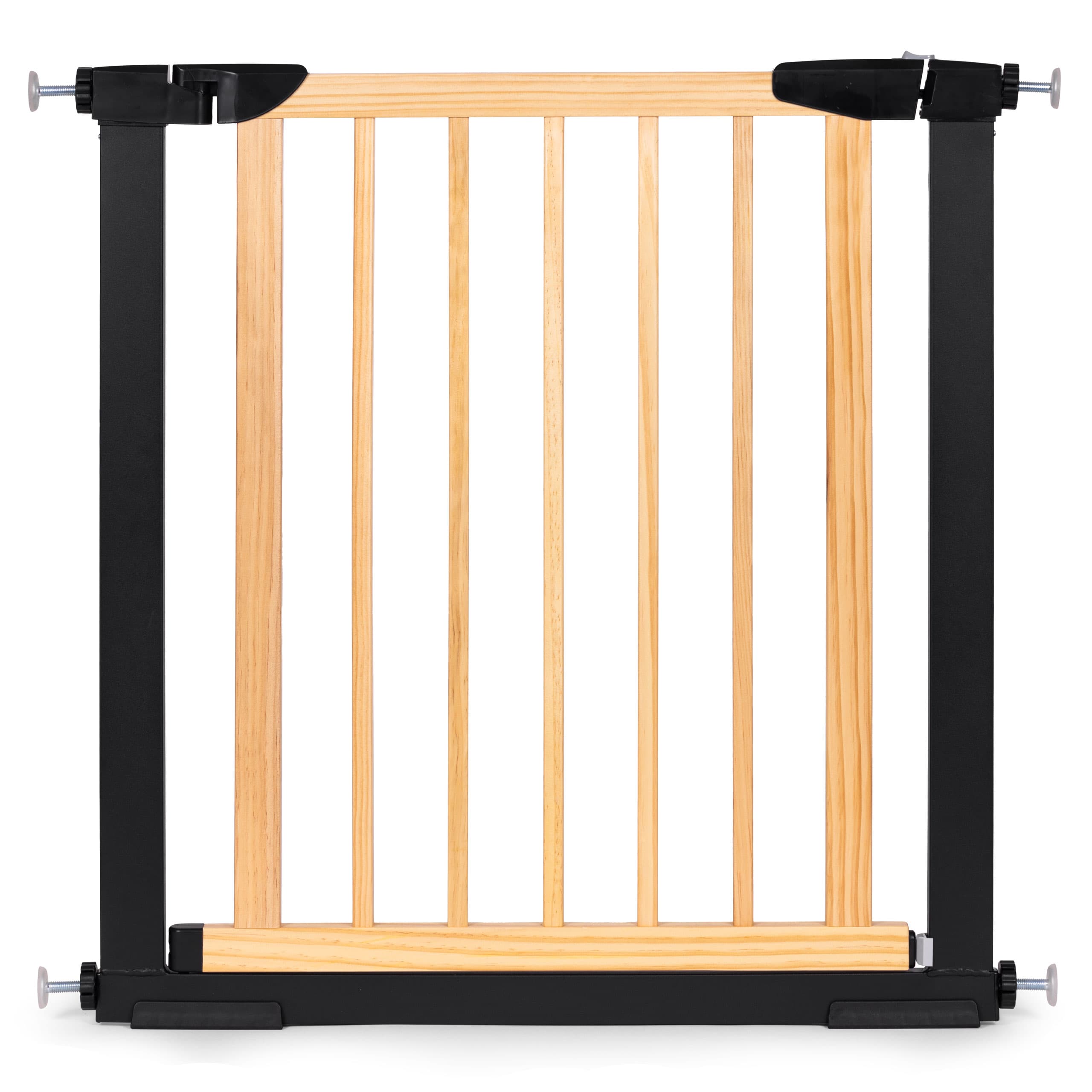 Bramka barierka zabezpieczająca 74-80 cm na schody i drzwi metal drewno ECOTOYS