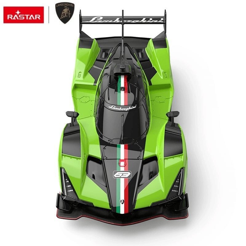 Samochód zdalnie sterowany Lamborghini SC63 LMDH R/C skala 1:24 Rastar 10160